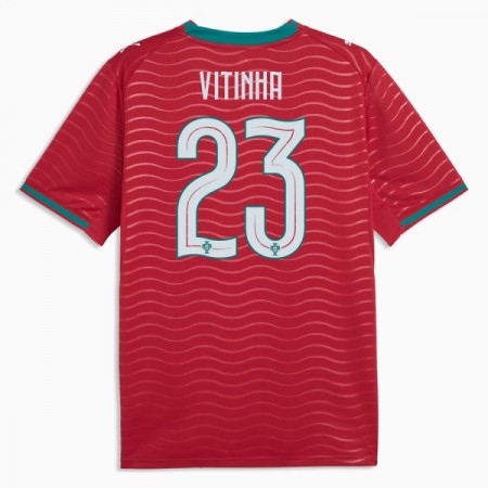 Maglia Portogallo Vitinha 23 Prima Divisa Mondiali 2026