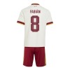 Maglia Spagna Fabian 8 Bambino Trasferta Divisa Mondiali 2026 Maglia Spagna Fabian 8 Bambino Trasferta Divisa Mondiali 2026