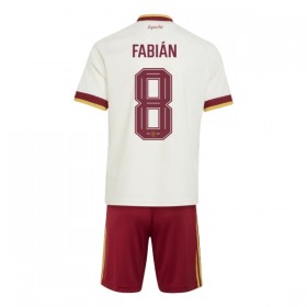 Maglia Spagna Fabian 8 Bambino Trasferta Divisa Mondiali 2026