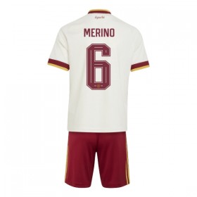 Maglia Spagna Merino 6 Bambino Trasferta Divisa Mondiali 2026