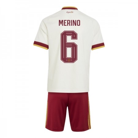 Maglia Spagna Merino 6 Bambino Trasferta Divisa Mondiali 2026