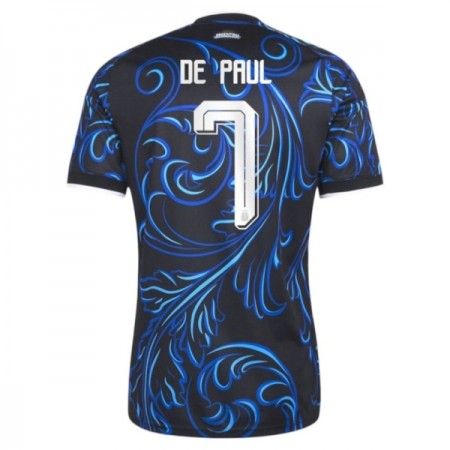 Maglia Argentina De Paul 7 Trasferta Divisa Mondiali 2026