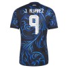 Maglia Argentina J. Alvarez 9 Trasferta Divisa Mondiali 2026