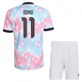 Maglia Belgio Doku 11 Bambino Trasferta Divisa Mondiali 2026