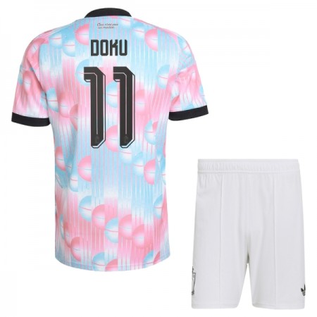 Maglia Belgio Doku 11 Bambino Trasferta Divisa Mondiali 2026 Maglia Belgio Doku 11 Bambino Trasferta Divisa Mondiali 2026