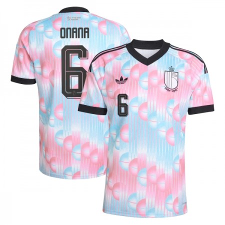 Maglia Belgio Onana 6 Trasferta Divisa Mondiali 2026 Maglia Belgio Onana 6 Trasferta Divisa Mondiali 2026