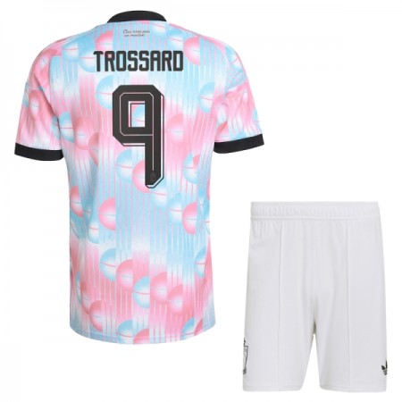 Maglia Belgio Trossard 9 Bambino Trasferta Divisa Mondiali 2026