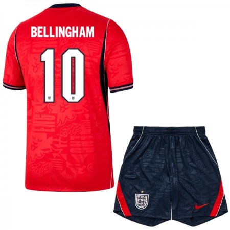 Maglia Inghilterra Bellingham 10 Bambino Trasferta Divisa Mondiali 2026