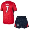 Maglia Inghilterra Saka 7 Bambino Trasferta Divisa Mondiali 2026