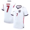 Maglia Inghilterra Saka 7 Prima Divisa Mondiali 2026 Maglia Inghilterra Saka 7 Prima Divisa Mondiali 2026