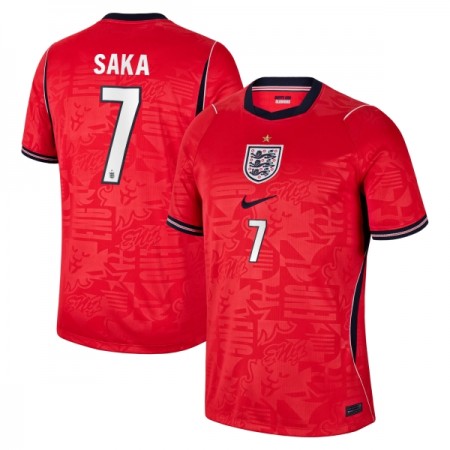 Maglia Inghilterra Saka 7 Trasferta Divisa Mondiali 2026