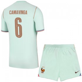 Maglia Francia Camavinga 6 Bambino Trasferta Divisa Mondiali 2026