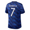 Maglia Francia O. Dembele 7 Bambino Prima Divisa Mondiali 2026
