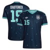 Maglia Germania N. Schlotterbeck 15 Trasferta Divisa Mondiali 2026