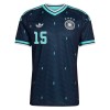 Maglia Germania N. Schlotterbeck 15 Trasferta Divisa Mondiali 2026