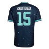 Maglia Germania N. Schlotterbeck 15 Trasferta Divisa Mondiali 2026