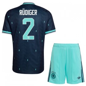 Maglia Germania Rudiger 2 Bambino Trasferta Divisa Mondiali 2026