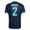 Maglia Germania Rudiger 2 Bambino Trasferta Divisa Mondiali 2026