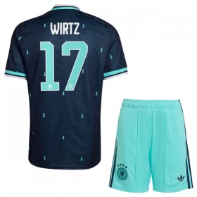 Maglia Germania Wirtz 17 Bambino Trasferta Divisa Mondiali 2026