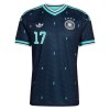 Maglia Germania Wirtz 17 Trasferta Divisa Mondiali 2026