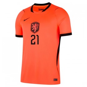 Maglia Paesi Bassi F. De Jong 21 Bambino Prima Divisa Mondiali 2026