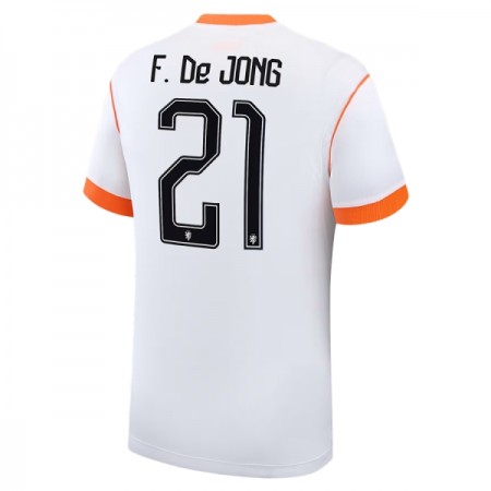 Maglia Paesi Bassi F. De Jong 21 Trasferta Divisa Mondiali 2026