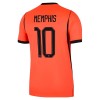 Maglia Paesi Bassi Memphis 10 Prima Divisa Mondiali 2026