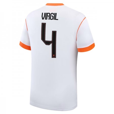 Maglia Paesi Bassi Virgil 4 Trasferta Divisa Mondiali 2026