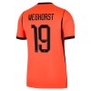 Maglia Paesi Bassi Weghorst 19 Prima Divisa Mondiali 2026
