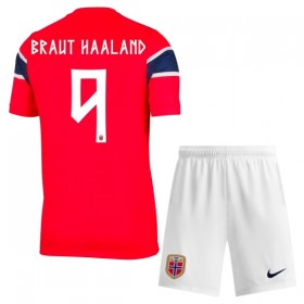 Maglia Norvegia Haaland 9 Bambino Prima Divisa Mondiali 2026