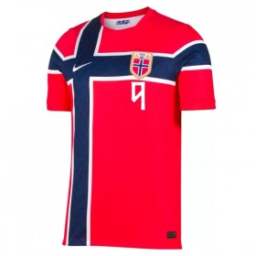 Maglia Norvegia Haaland 9 Bambino Prima Divisa Mondiali 2026