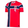 Maglia Norvegia Haaland 9 Prima Divisa Mondiali 2026