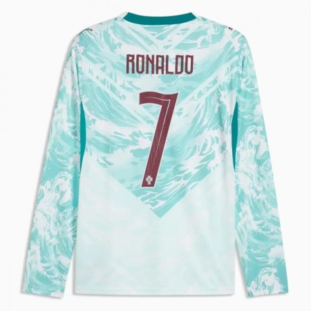 Maglia Portogallo Ronaldo 7 Trasferta Divisa Mondiali 2026 ML Maglia Portogallo Ronaldo 7 Trasferta Divisa Mondiali 2026 ML