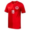 Maglia Canada Davies 19 Prima Divisa Mondiali 2026