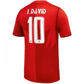 Maglia Canada J. David 10 Prima Divisa Mondiali 2026