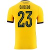 Maglia Ecuador Caicedo 23 Prima Divisa Mondiali 2026