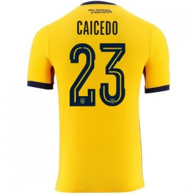 Maglia Ecuador Caicedo 23 Prima Divisa Mondiali 2026