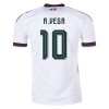 Maglia Messico A. Vega 10 Trasferta Divisa Mondiali 2026