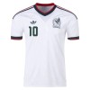 Maglia Messico A. Vega 10 Trasferta Divisa Mondiali 2026