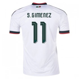 Maglia Messico S.Gimenez 11 Trasferta Divisa Mondiali 2026