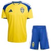 Maglia Svezia Bambino Prima Divisa Mondiali 2026