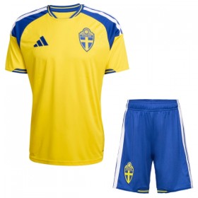 Maglia Svezia Bambino Prima Divisa Mondiali 2026