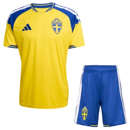 Maglia Svezia Bambino Prima Divisa Mondiali 2026