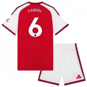 Maglia Arsenal Gabriel 6 Bambino Prima Divisa 2026-27