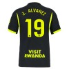 Maglia Atlético Madrid J. Alvarez 19 Trasferta Divisa 2026-27 Maglia Atlético Madrid J. Alvarez 19 Trasferta Divisa 2026-27