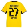Maglia Borussia Dortmund Adeyemi 27 Prima Divisa 2026-27