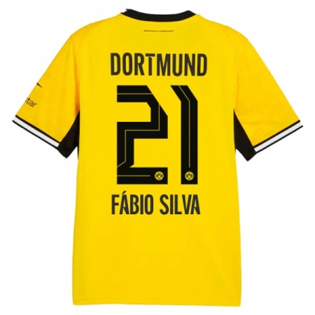 Maglia Borussia Dortmund Fabio Silva 21 Prima Divisa 2026-27 Maglia Borussia Dortmund Fabio Silva 21 Prima Divisa 2026-27