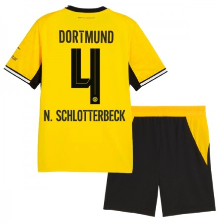 Maglia Borussia Dortmund N. Schlotterbeck 4 Bambino Prima Divisa 2026-27