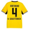 Maglia Borussia Dortmund N. Schlotterbeck 4 Prima Divisa 2026-27