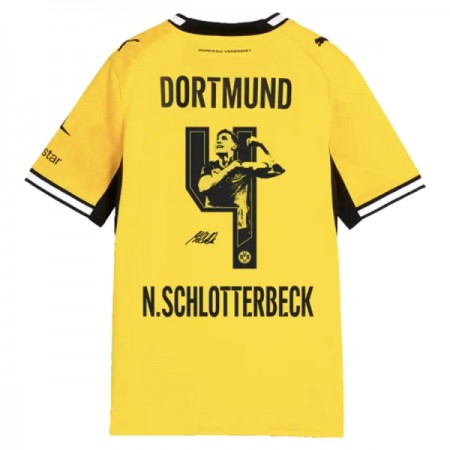 Maglia Borussia Dortmund N. Schlotterbeck 4 Prima Divisa 2026-27 Edizione Speciale